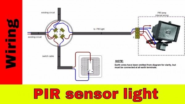 How To Wire A Motion Sensor To An Existing Light