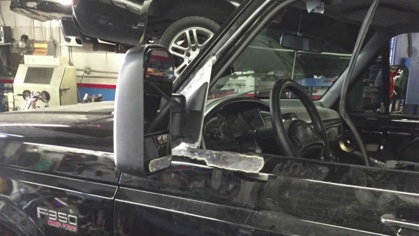 Ford Obs F350 Chevy Tow Mirror Conversion Ford Obs F350 Chevy Tow Mirror Conversion