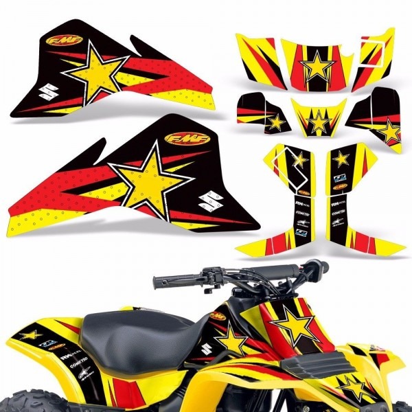 Graphic Kit Suzuki Lt80 Atv Quad Decals Sticker Wrap Lt 80 Graphic Kit Suzuki Lt80 Atv Quad Decals Sticker Wrap Lt 80