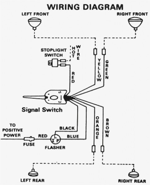 Universal Turn Signal Switch Wiring Diagram