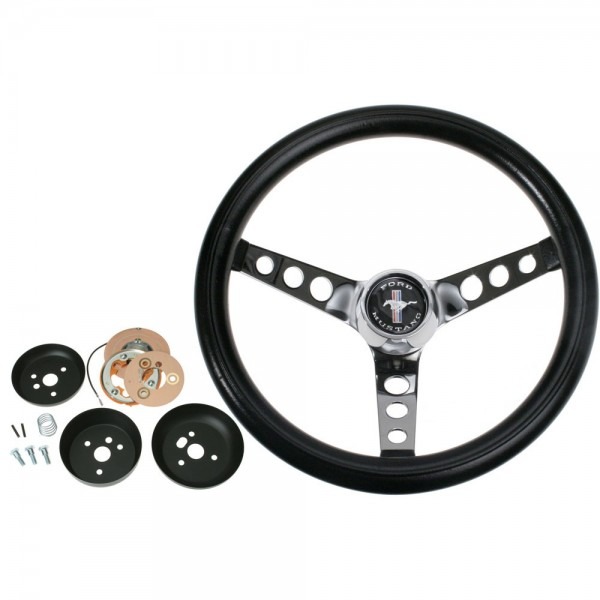 Grant Mustang Steering Wheel Kit Nostalgia Foam 15 1965 Grant Mustang Steering Wheel Kit Nostalgia Foam 15 1965