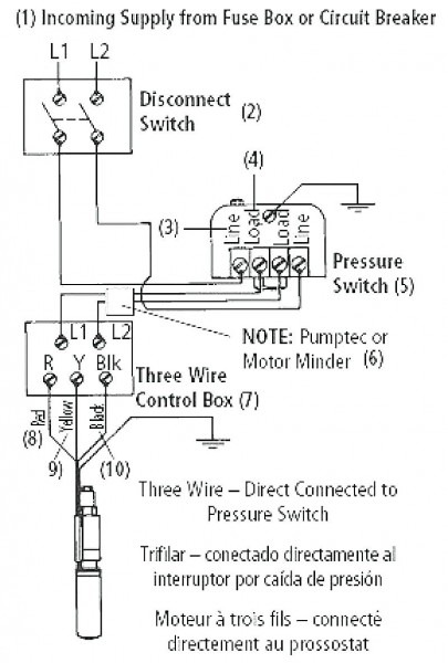 Submersible Well Pump Wiring Diagram