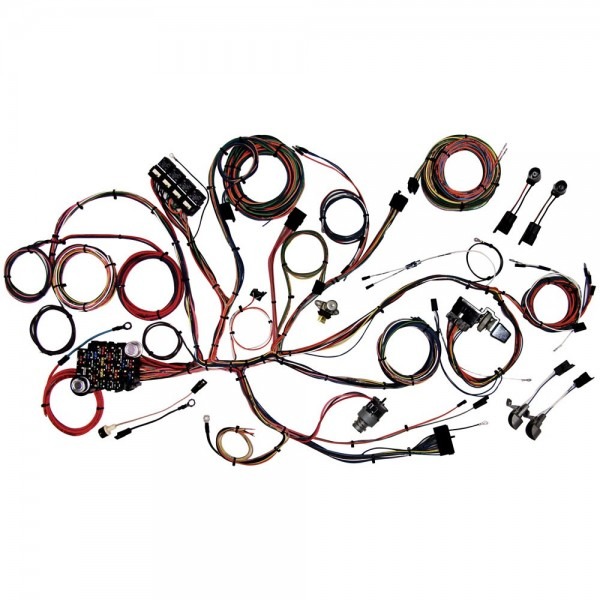 American Autowire 510125 Mustang Complete Wiring Harness