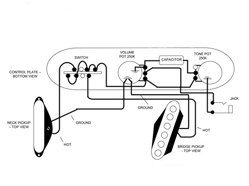 Nashville Tele Wiring Schematic
