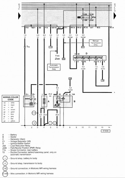 2003 Vw Passat Wiring Diagram - Wiring Diagram For Volkswagen Passat