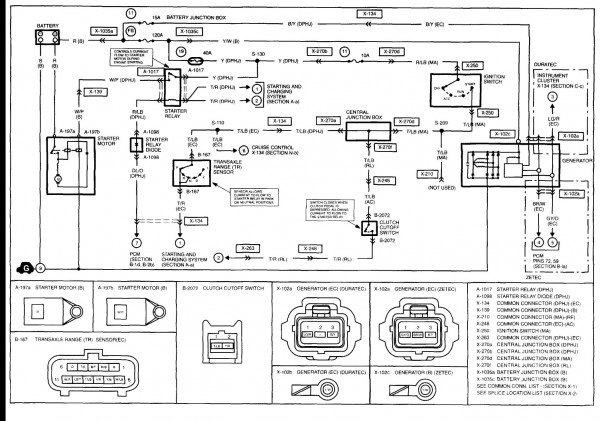 2001 Mazda Tribute Stereo Wiring Diagram
