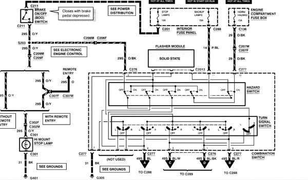 1998 Ford Contour Wiring Diagram