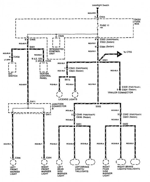 94 Integra Radio Wiring Diagram