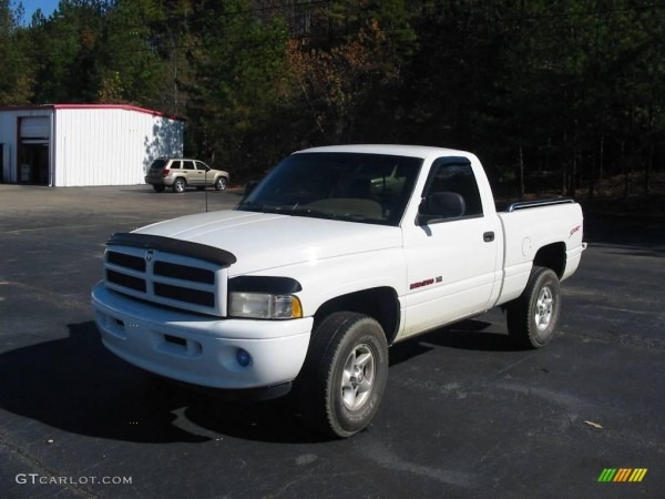 1998 Bright White Dodge Ram 1500 Sport Regular Cab 4x4 21779077 1998 Bright White Dodge Ram 1500 Sport Regular Cab 4x4 21779077