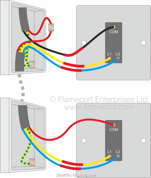 2 Gang Switch Wiring Diagram