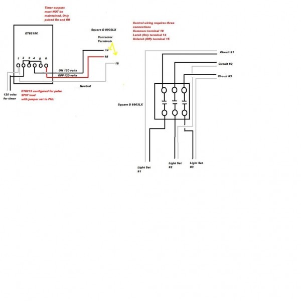 3 Pole Contactor Wiring Diagram