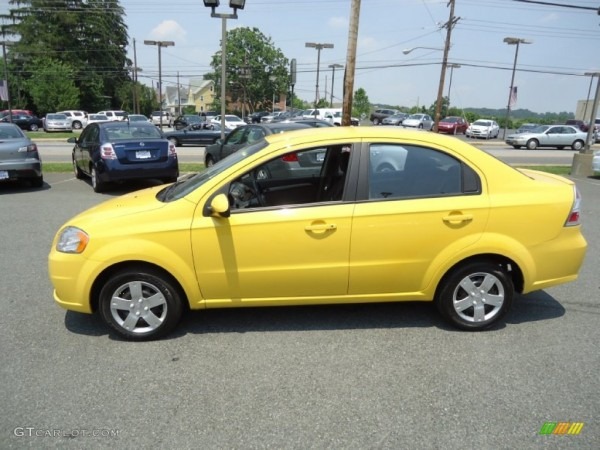 Summer Yellow 2011 Chevrolet Aveo Lt Sedan Exterior Photo Summer Yellow 2011 Chevrolet Aveo Lt Sedan Exterior Photo