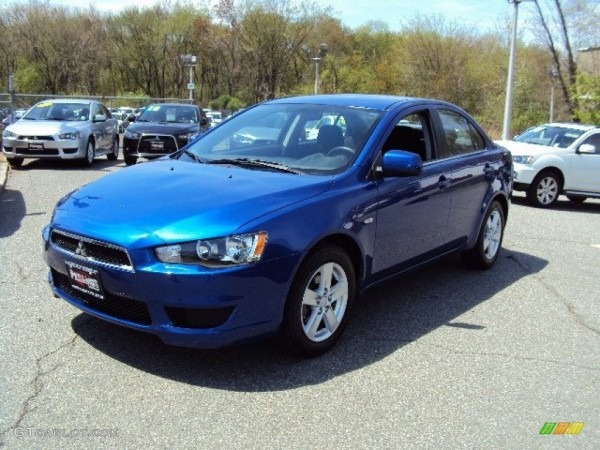 2008 Electric Blue Pearl Mitsubishi Lancer Es 80425554 2008 Electric Blue Pearl Mitsubishi Lancer Es 80425554