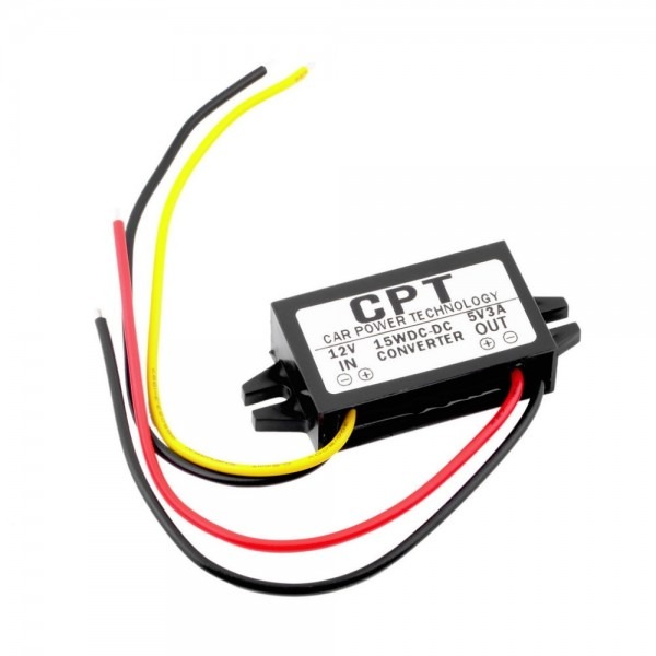Ac Dc Adapters 1pcs Dc Dc Converter Regulator 12v To 5v 3a 15w Car Ac Dc Adapters 1pcs Dc Dc Converter Regulator 12v To 5v 3a 15w Car