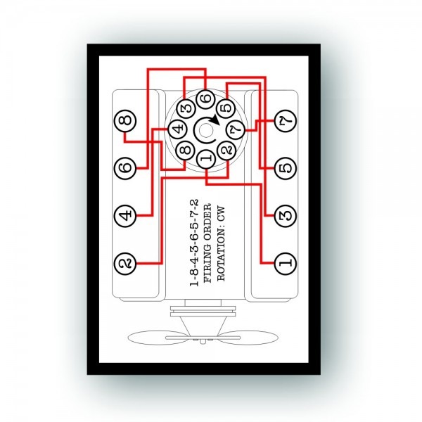 Dodge 360 firing order diagram
