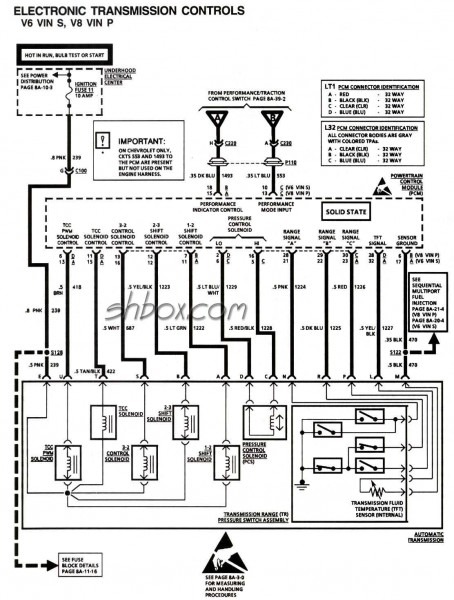 1993 Gmc 4l60e Wiring Schematic 1993 Gmc 4l60e Wiring Schematic