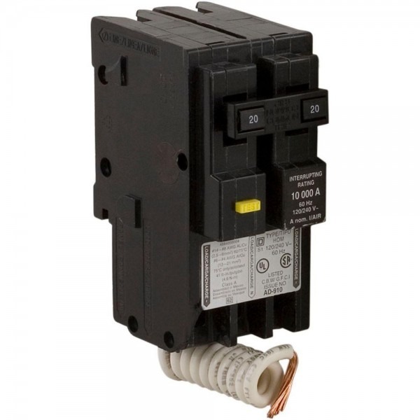 Square D Hom220gfi Homeline 20 Square D Hom220gfi Homeline 20