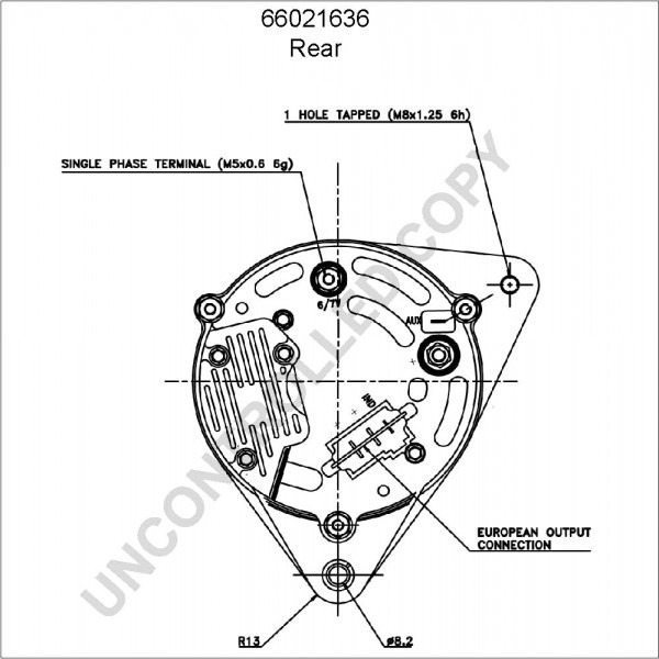 Lucas A127 Alternator Wiring Diagram