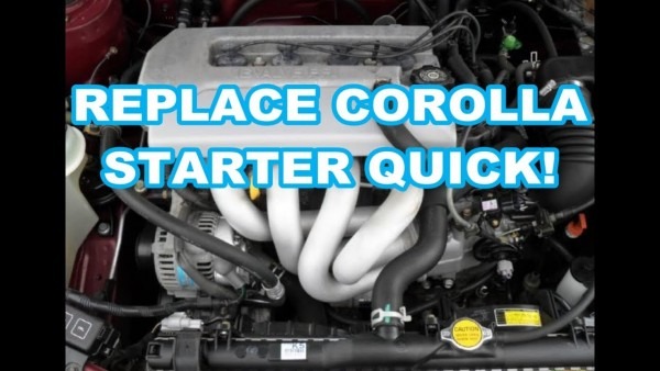 Starter Replacement 1999 Toyota Corolla 98 Starter Replacement 1999 Toyota Corolla 98