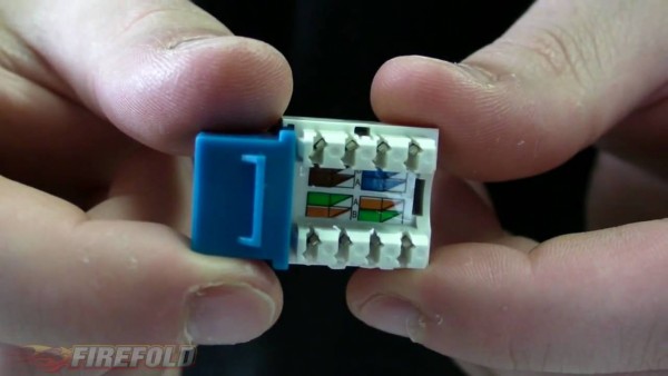 Networking 101 How To Punch Down Cat5 E Cat6 Keystone Jack Networking 101 How To Punch Down Cat5 E Cat6 Keystone Jack