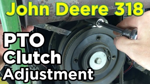 How To John Deere 318 Pto Clutch Adjustment How To John Deere 318 Pto Clutch Adjustment