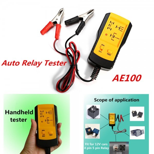 Dc12v Electronic Automotive Relay Tester Car Automotive Battery Dc12v Electronic Automotive Relay Tester Car Automotive Battery