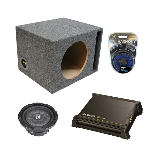 10 Inch Kicker Sub And Amp