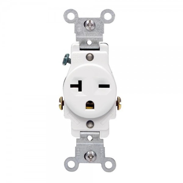 Leviton 20 Amp Commercial Grade Double Leviton 20 Amp Commercial Grade Double