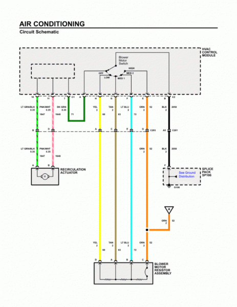 Hvac Blower Motor Wiring Diagram