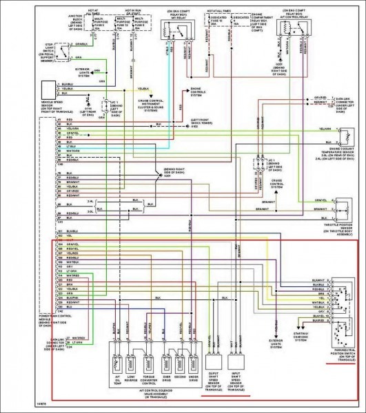 Mitsubishi Lancer Car Wiring Diagram