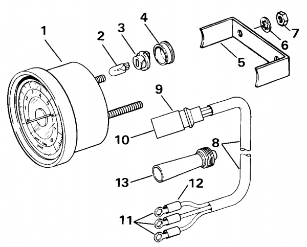 Evinrude Tachometer Wiring Evinrude Tachometer Wiring