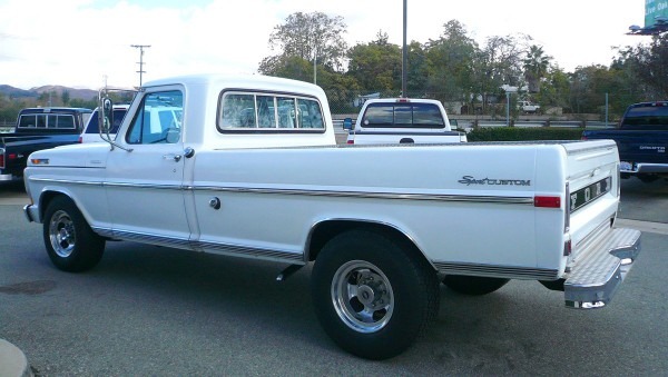 1971 Ford F250 Long Bed Camper Special 1971 Ford F250 Long Bed Camper Special