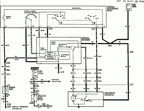 Ford Escort Stereo Wiring Diagram 1997 Ford Escort Wiring Diagram
