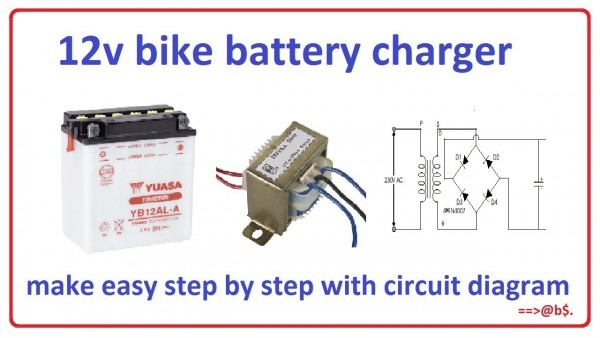 12 Volt Battery Charger Schematic