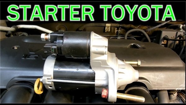 2003 Toyota Corolla Starter Location