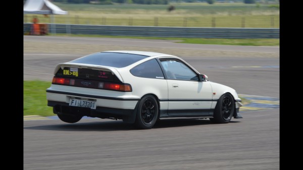 Fast!! Honda Crx Vtec On Track Fast!! Honda Crx Vtec On Track