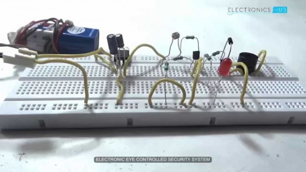 Electronic Eye Circuit Diagram