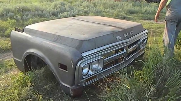 1971   Gmc Truck Front Fenders Hood Grille Clip For Sale Trade