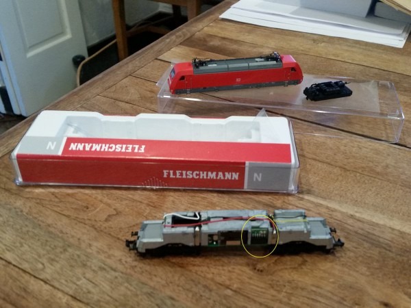 Converting A Fleischmann Db Br101 (735509) Converting A Fleischmann Db Br101 (735509)