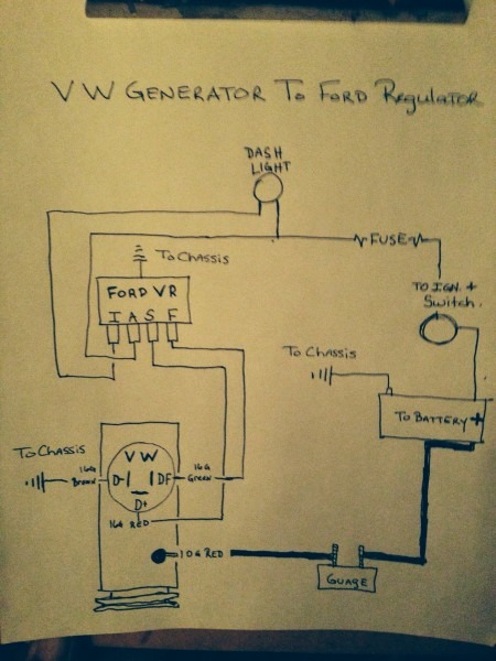 Vw Voltage Regulator Wiring Diagram