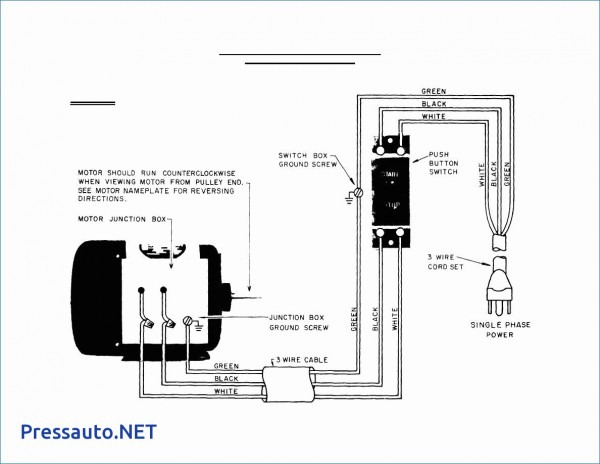 1 Phase Motor Wiring Diagrams 1 Phase Motor Wiring Diagrams