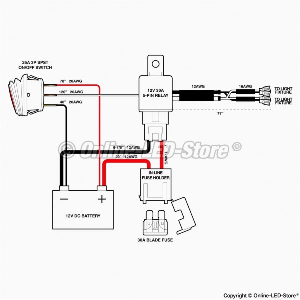 12v Changeover Relay Wiring Diagram