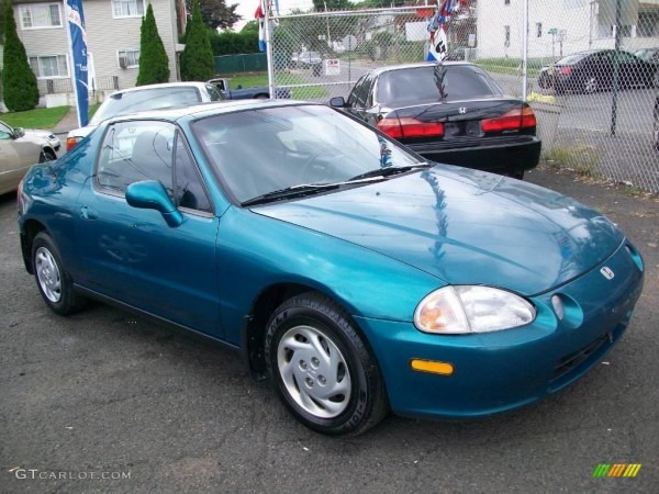 1995 Paradise Blue Green Pearl Honda Del Sol S 18106745 Photo 2 1995 Paradise Blue Green Pearl Honda Del Sol S 18106745 Photo 2