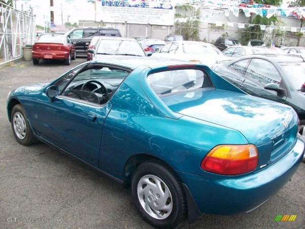 1995 Paradise Blue Green Pearl Honda Del Sol S 18106745 Photo 4 1995 Paradise Blue Green Pearl Honda Del Sol S 18106745 Photo 4