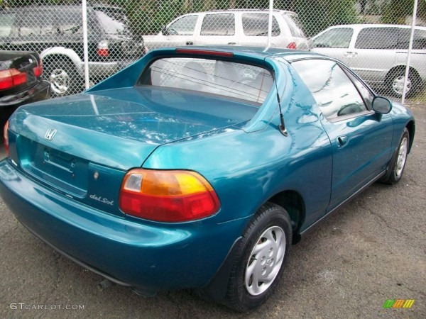 1995 Paradise Blue Green Pearl Honda Del Sol S 18106745 Photo 5 1995 Paradise Blue Green Pearl Honda Del Sol S 18106745 Photo 5