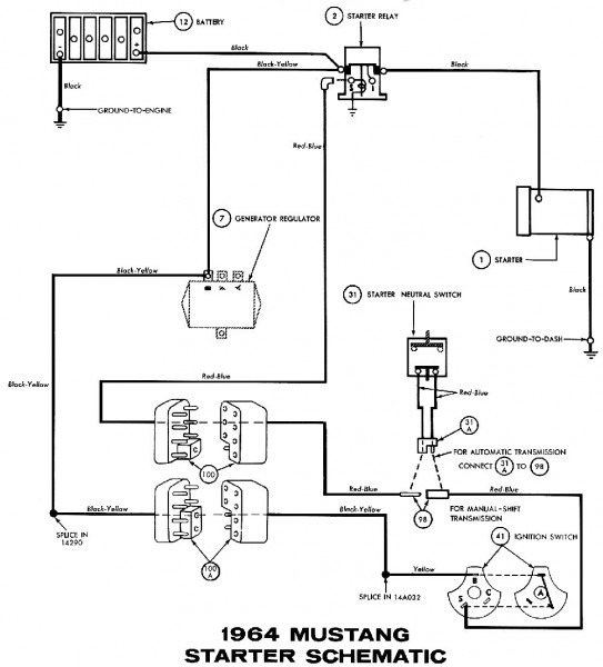 Ford Starter Motor Wiring Ford Starter Motor Wiring