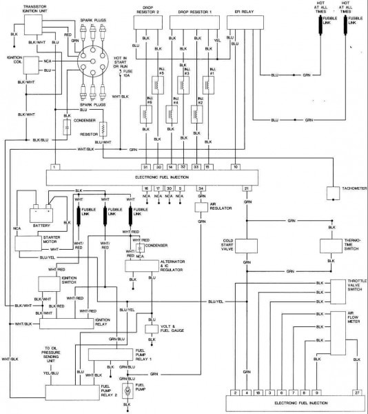 1977 Datsun 280z Wiring Diagram