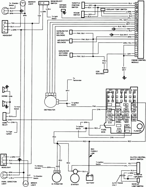 1980 Toyota Pickup Wiring Diagram