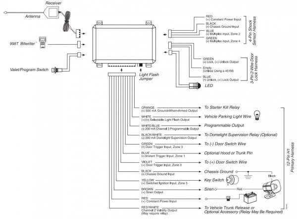 Viper 5701 Wiring Diagram