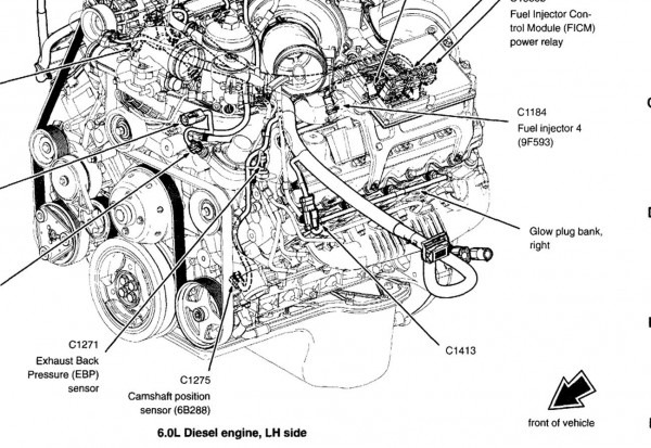 7.3 Powerstroke Engine Diagram